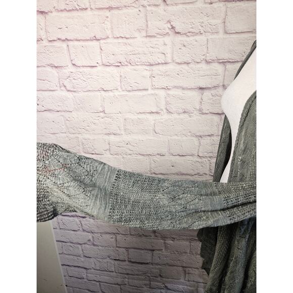 Torrid Women's Cardigan Open Front Sweater Short Long NWT Size 3 Green - Picture 10 of 11
